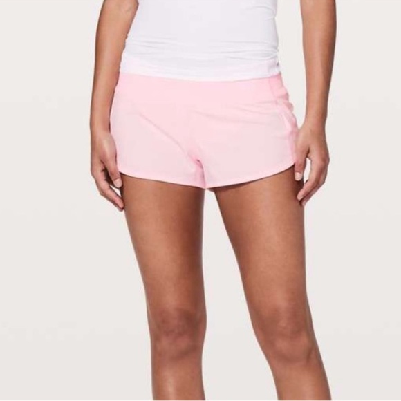 RARE LULULEMON SPEED UP SHORT-MIAMI PINK Size:6 - Picture 3 of 11